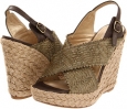 Swamp Wrinkle Raffia Stuart Weitzman Toogood for Women (Size 9)