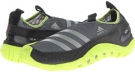 Mid Grey/Mid Grey/Solar Slime adidas Outdoor Jawpaw II for Men (Size 11)