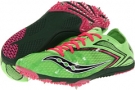 Slime/Pink Saucony Endorphin LD3 for Women (Size 9)