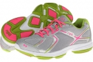 Chrome Silver/Lime Blaze/Atomic Pink Ryka Devotion for Women (Size 5.5)