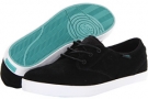 Black/Teal Suede Habitat Garcia for Men (Size 6)