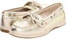 Gold Sequin Sebago Skimmer for Women (Size 6.5)