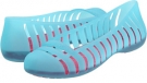 Aqua/Raspberry Crocs Adrina Flat II for Women (Size 5)