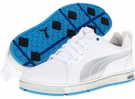 White/Puma Silver/Vivid Blue PUMA Golf HC Lux for Men (Size 12)