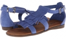 Ocean Blue Suede Minnetonka Maui for Women (Size 9)