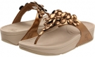 Pale Bronze FitFlop Fleur for Women (Size 10)