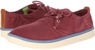 Burgundy Washed Canvas Timberland Earthkeepers Hookset Oxford for Men (Size 8.5)