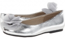 Silver Pazitos Silk Rose BF PU for Kids (Size 11)