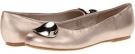 Champagne Pearlized Pazitos Eclipse Buckle BF PU for Kids (Size 11)