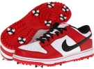 White/Black/University Red Nike Golf Dunk NG for Men (Size 7)