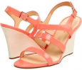 Hot Coral Patent Kate Spade New York Cindy for Women (Size 10)
