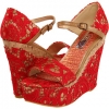 Red Two Lips Bamboo for Women (Size 9)