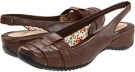 Brown Burnished Easy Street La Ray for Women (Size 7.5)