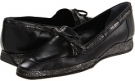 Black Nappa w/ Black Aurora Trim Amalfi by Rangoni Emanuela for Women (Size 5.5)