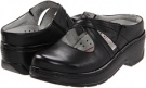 Black Smooth Klogs Cara for Women (Size 7)