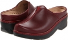 Cranberry Smooth Klogs Como for Women (Size 9)