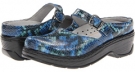 Dark Blue Snake Klogs Cali for Women (Size 11)