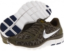 Medium Olive/Dark Loden/Brave Blue/Metallic Silver Nike Free 5.0 V4 for Women (Size 6.5)