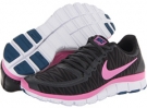 Black/Anthracite/White/Red Violet Nike Free 5.0 V4 for Women (Size 6)