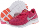 Bright Magenta/Hyper Fuchsia/Turf Orange/Wolf Grey Nike Free 5.0 V4 for Women (Size 5)