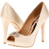 Vanilla Satin Badgley Mischka Goodie for Women (Size 7.5)