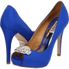 Royal Blue Silk Badgley Mischka Goodie for Women (Size 9.5)