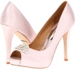 Pink Satin Badgley Mischka Goodie for Women (Size 7.5)