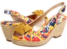 Red/Yellow/Blue Print Sofft Marcela for Women (Size 9)