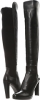 Black Nappa Leather Stuart Weitzman Highline Swoon Row for Women (Size 10)