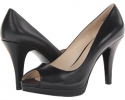 Black Kid Leather Nine West Danee for Women (Size 8.5)