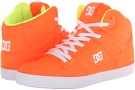 Fluorescent Orange DC Spartan Hi WC TX for Men (Size 6.5)