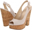 White Leather Nine West Trippy for Women (Size 9.5)