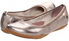 Platinum Leather Hush Puppies Kriya Skimmer for Women (Size 6)