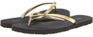 Gold Cobian Metallic Cozumel for Women (Size 7)