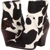 Black/White Cowhair Matisse Keegan for Women (Size 7)