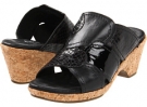 Black Multi Leather Walking Cradles Daisy for Women (Size 10.5)