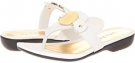 RL White Soft Tumbled Leather LAUREN by Ralph Lauren Kalana for Women (Size 6)