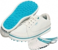 White/Turquoise Crocs Bradyn for Women (Size 6)