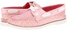 Rose Glitter/Patent Sperry Top-Sider A/O 2 Eye for Women (Size 6.5)