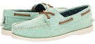 Jade Washed Corduroy Sperry Top-Sider A/O 2 Eye for Women (Size 9)