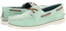 Jade Washed Corduroy Sperry Top-Sider A/O 2 Eye for Women (Size 7)