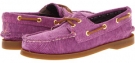 Berry Washed Corduroy Sperry Top-Sider A/O 2 Eye for Women (Size 8)