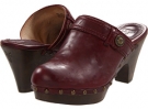 Bordeaux Frye Audra Button Heel for Women (Size 9.5)