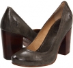 Charcoal Antique Soft Full Grain Frye Carson Pump for Women (Size 6.5)