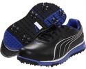 Black/Silver/Surf the Web PUMA Golf Faas Trac for Men (Size 9.5)