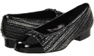 Black/Pewter Metallic Whips Vaneli Flissy for Women (Size 4.5)