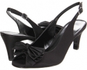 Black Satin Vaneli Majella for Women (Size 13)