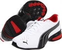 White/Black/Ribbon Red PUMA Tazon 5 for Men (Size 8.5)