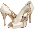 Ivory Satin Stuart Weitzman Bridal & Evening Collection Arcade for Women (Size 6)