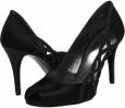 Black Satin Stuart Weitzman Bridal & Evening Collection Arcade for Women (Size 9)